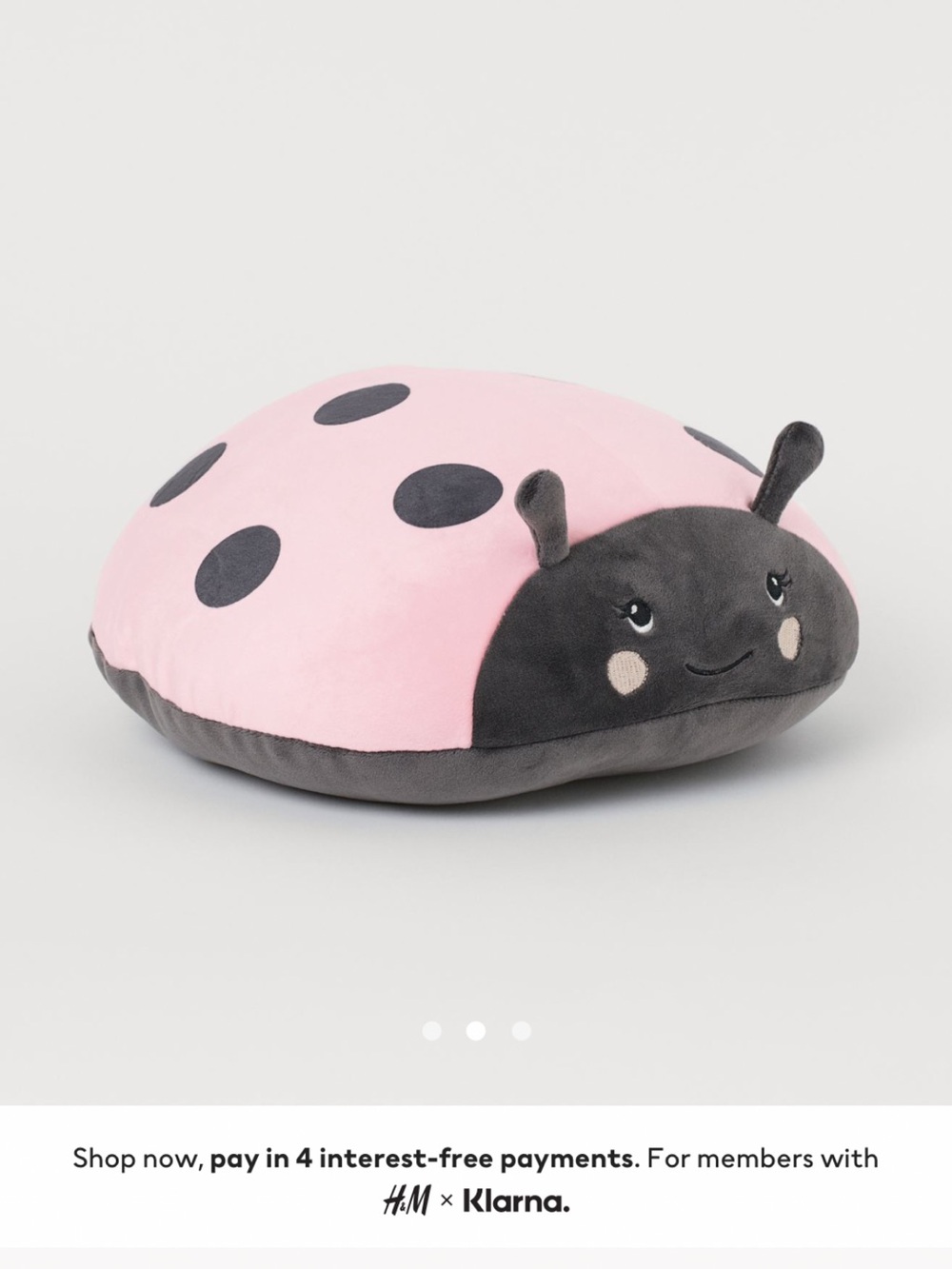 ISO pink lady bug stuff animal from H&M